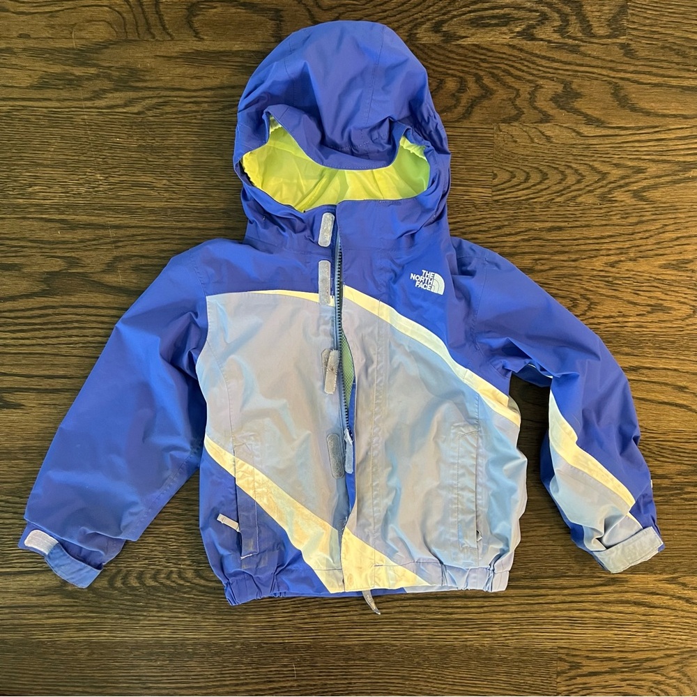 North Face Toddler Shell and Fleece Liner Jacket